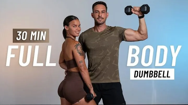 Dumbbell exercises for fat loss and muscle toning